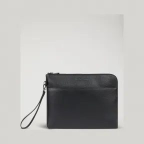 安普里奥·阿玛尼/Emporio Armani 粒面皮革公文包 45424560ex