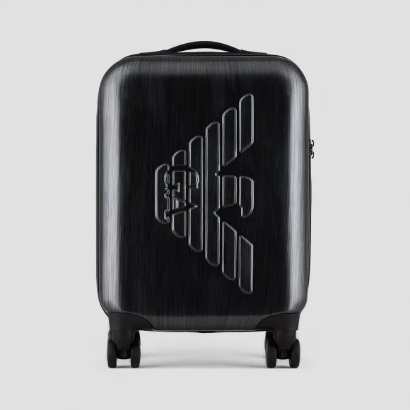 安普里奥·阿玛尼/Emporio Armani TSA 开合压花徽标 ABS 旅行箱 45457077jf