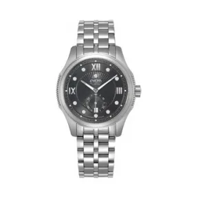 英纳格/Enicar 316L精钢 黑色手表 3160-50-331aB