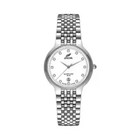英纳格/Enicar 316L精钢 银色手表 955-32-2772aP