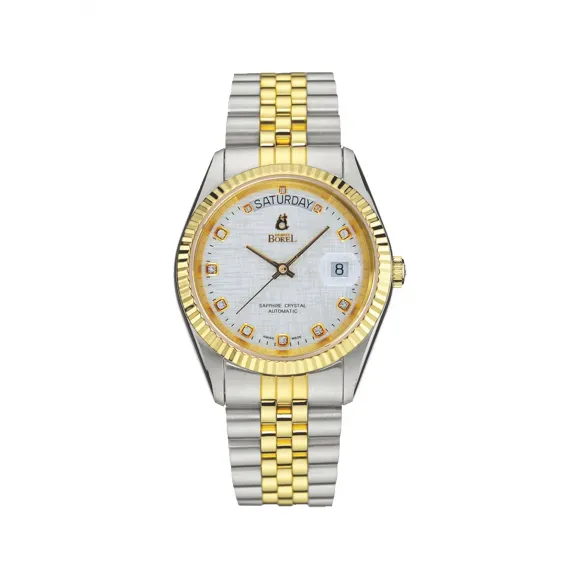 依波路/Ernest Borel 316L精钢 自动机械机芯 手表 GB5028N-2599