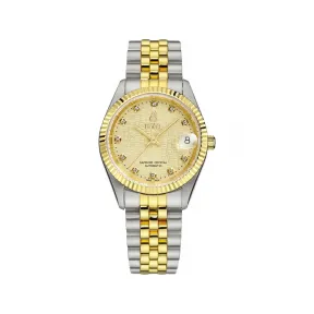 依波路/Ernest Borel 316L精钢 自动机械机芯 手表 GB5046N-1999