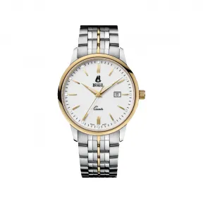 依波路/Ernest Borel 316L精钢 石英机芯 手表 GB5620-4621