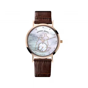 依波路/Ernest Borel 典雅系列 不锈钢 石英机芯 手表 GG850-4091BR