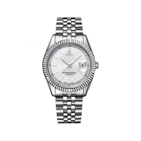 依波路/Ernest Borel 316L精钢 自动机械机芯 手表 GS5045N-4322