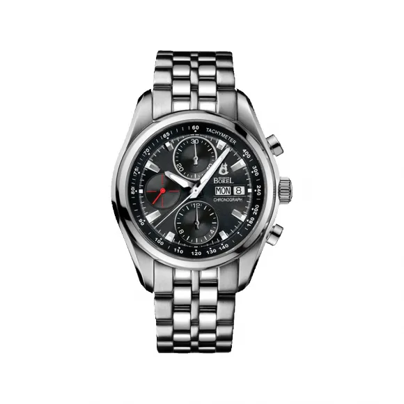 依波路/Ernest Borel 316L精钢 自动机械机芯 手表 GS8200-5612