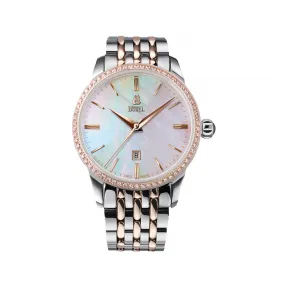 依波路/Ernest Borel 316L精钢 自动机械机芯 手表 N0115L0F-MN4N