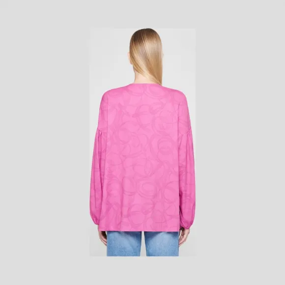 艾斯卡达/Escada 印花泡泡袖上衣 5029007_1661