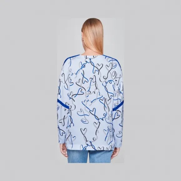 艾斯卡达/Escada 印花水晶细节女式衬衫 5029034_1462