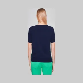 艾斯卡达/Escada 对比色饰边毛衣 5029206_A407