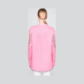 艾斯卡达/Escada 蕾丝边亚麻上衣 5029214_B665