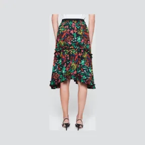 艾斯卡达/Escada 棉质花卉荷叶边半身裙 5029244_1056