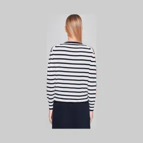 艾斯卡达/Escada 条纹徽标开衫 5029257_A100