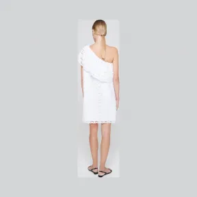 艾斯卡达/Escada Broderie单肩连衣裙 5029269_A100