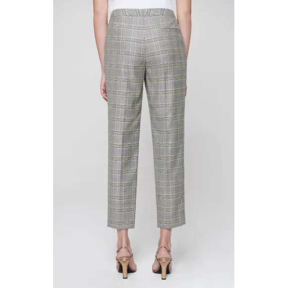 艾斯卡达/Escada 羊毛真丝格子裤 5029377_A752