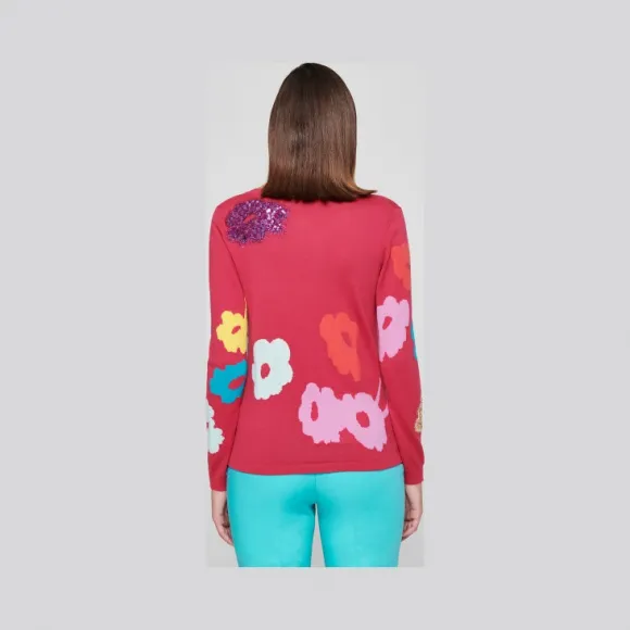 艾斯卡达/Escada 初剪羊毛点缀毛衣 5029432_B666