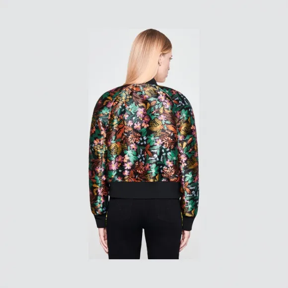 艾斯卡达/Escada 花卉提花飞行员夹克 5029575_1056