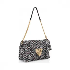 艾斯卡达/Escada 中号花呢纹理心形包 5029652_A101