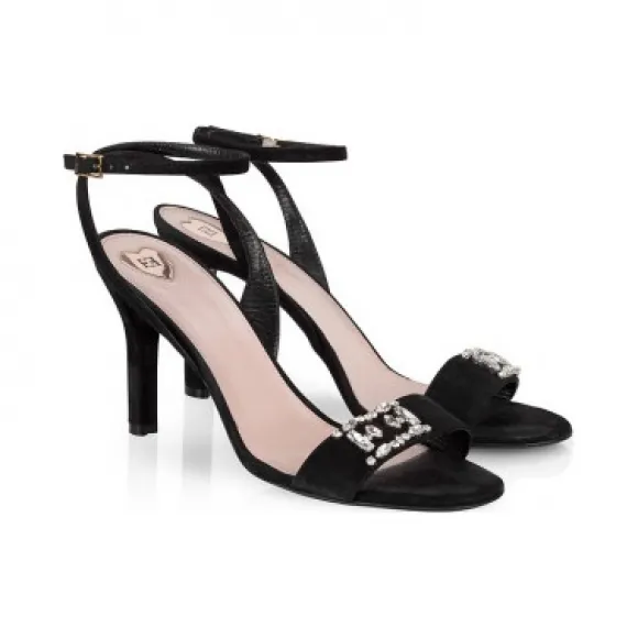 艾斯卡达/Escada 水晶缀饰凉鞋 5029689_A001