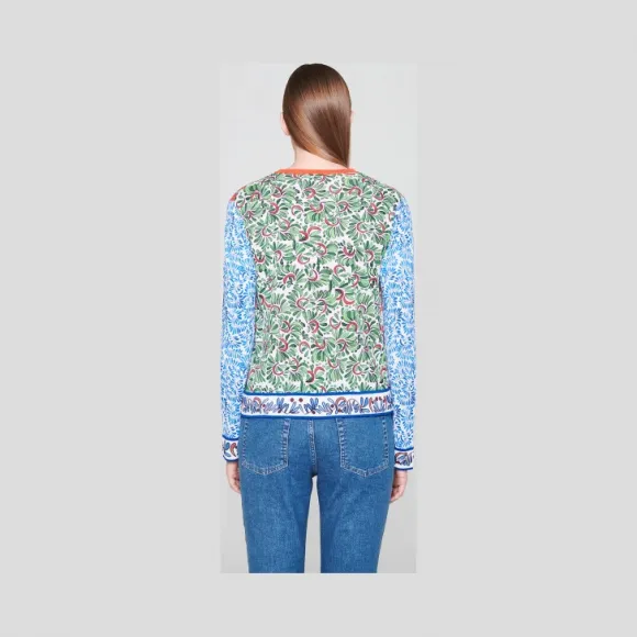 艾斯卡达/Escada 棉混纺印花开衫 5029775_P973