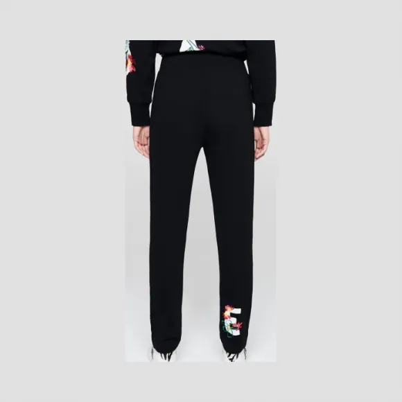 艾斯卡达/Escada 刺绣棉毛圈慢跑裤 5029828_A001