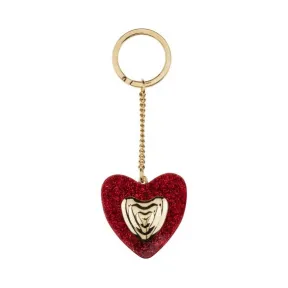 艾斯卡达/Escada 闪光心形钥匙链 5029878_A650