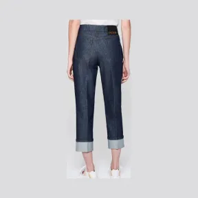 艾斯卡达/Escada 粗牛仔纽扣细节牛仔裤 5029948_0404