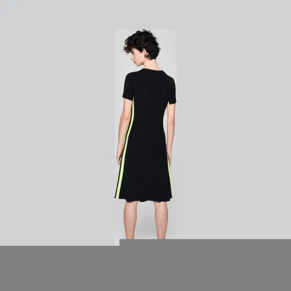 艾斯卡达/Escada 侧条纹针织连衣裙 5030091_A001