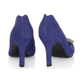 艾斯卡达/Escada 绒面缀饰高跟鞋 5030791_A425