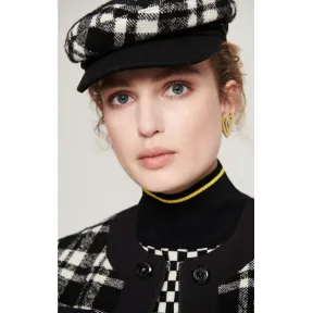 艾斯卡达/Escada 羊毛羊驼毛检查帽 5031442_A001
