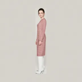 艾斯卡达/Escada 初剪羊毛格子连衣裙 5031537_B607