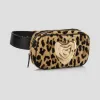 艾斯卡达/Escada 豹纹小牛毛腰包 5031576_P930
