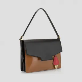 艾斯卡达/Escada 拼色皮革信封手提包 5031582_A001