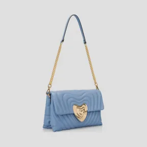 艾斯卡达/Escada 中号皮革心形包 5031771_B498