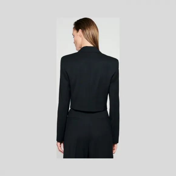 艾斯卡达/Escada 羊毛混纺燕尾服夹克 5031831_A001