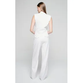 艾斯卡达/Escada 羊毛斜纹布腰带连身裤 5032058_A101