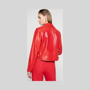 艾斯卡达/Escada ESCADA x Rita Ora-皮革机车夹克 5032076_B625