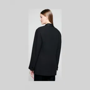 艾斯卡达/Escada 水晶胸针羊毛西装外套 5032119_A001