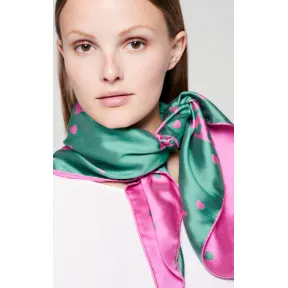 艾斯卡达/Escada 真丝徽标围巾 5032368_A384