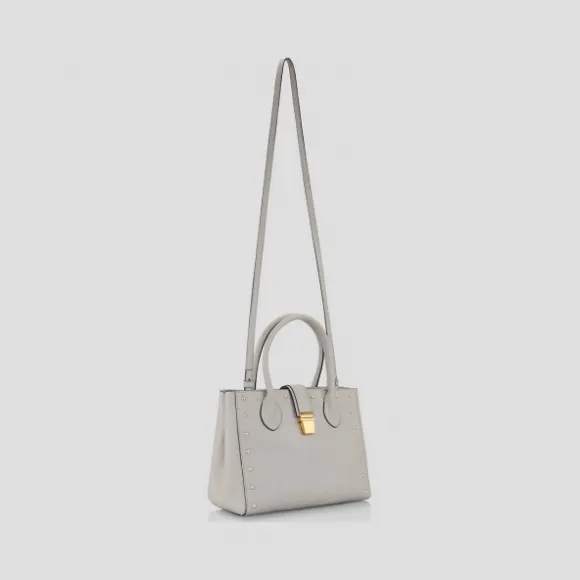 艾斯卡达/Escada 饰钉皮革手提包 5032844_A054