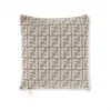 芬迪/Fendi FF靠垫鸽子灰羊绒靠垫 7AC043AL9OF1JL1 8056582413426