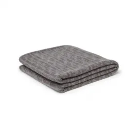 芬迪/Fendi FF毛毯-灰色羊绒毯子 7AC044AL9OF0R8V