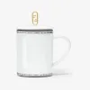 芬迪/Fendi Fendi O’Lock马克杯白色瓷质马克杯 7AC064ALW1F0V3B 8056582383231