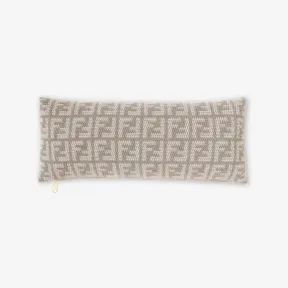 芬迪/Fendi FF靠垫鸽子灰羊绒靠垫 7AC075AL9OF1JL1 8056582439877