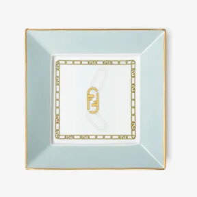 芬迪/Fendi Fendi O’Lock饰物托盘浅绿色瓷质饰物托盘 7AC090AM4MF1JLN 8056582454177