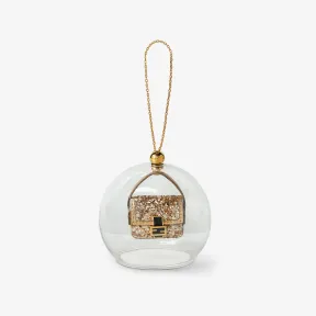 芬迪/Fendi 圣诞球金色微型Baguette手袋装饰球 7AC104AMQMF1K6M 8056582850856