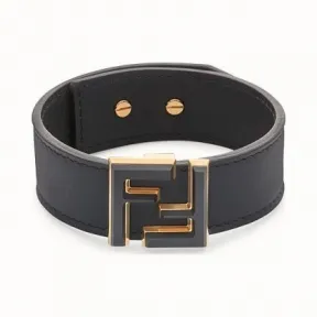 芬迪/Fendi 手环_黑色手镯 7AJ129 A1W NF0RNG