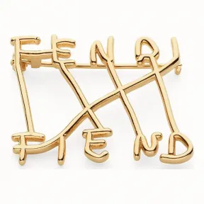芬迪/Fendi 胸针_金色胸针 7AJ152 B08 F0CFK