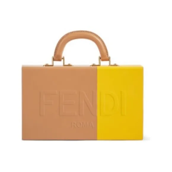 芬迪/Fendi Fendi Roma扑克牌-双色纳帕皮革扑克牌盒-女士高科技与生活配件 7AL003AM4TF1K64 8056582512143