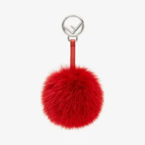 芬迪/Fendi POM-POM吊饰_红色狐狸皮草吊饰 7AR259 A5T XF09KN